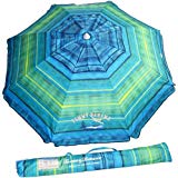 Tommy Bahama Sand Anchor Beach Umbrella FPS100+ (Green/Blue)