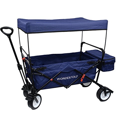 7. WonderFold Outdoor Collapsible Folding Wagon