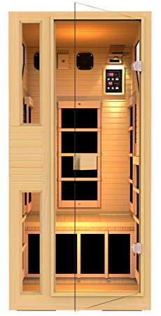 7. JNH Lifestyles NE1HB1 ENSI Collection 1 Person NO EMF Infrared Sauna