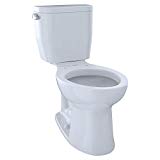 TOTO CST244EF#01 Entrada Elongated Toilet, Cotton