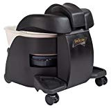 CONTINUUM PediCute Portable Foot Spa - Eco-Friendly & Mobile Foot Bath that works like a Full Size Pedicure Spa (No Plumbing Needed)