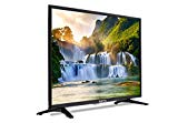 Sceptre 32 inch LED 720p HDTV 3X HDMI MHL ASTC/QAM, Metal Black 2019 (X328BV-SR)