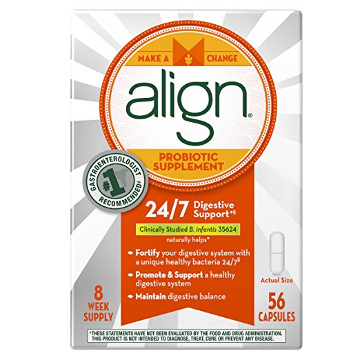 7. Align Probiotic Supplement 56 count