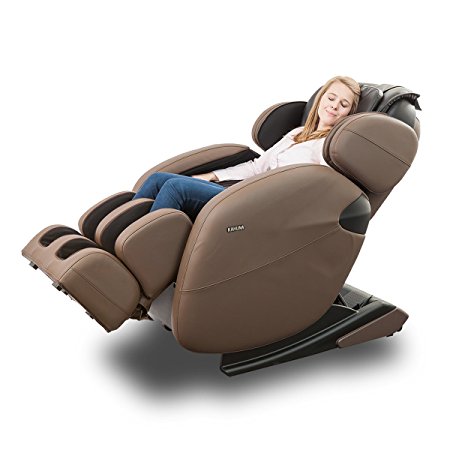1. Kahuna Massage Chair Space-Saving Zero-Gravity Full-Body Recliner