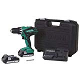 Hitachi DS18DGL 18-Volt Cordless Lithium-Ion 1/2 Inch Compact Drill Driver Kit (Lifetime Tool Warranty) (Discontinued by the Manufacturer)