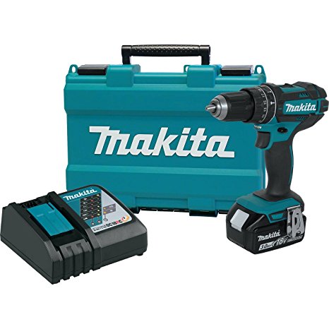 4. Makita XPH102 18V LXT Lithium-Ion Cordless 1/2