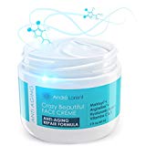Best Face Cream for Wrinkles and Anti Aging - Daily Moisturizer with Matrixyl + Argireline + Hyaluronic Acid + Vitamin C + Vitamin E for Wrinkle Repair - Must Have Day Cream for Fine Lines