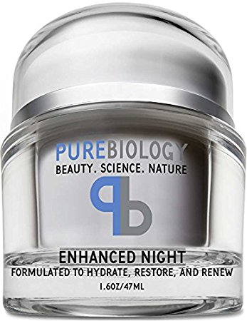 10. Pure Biology Anti Aging Night Cream