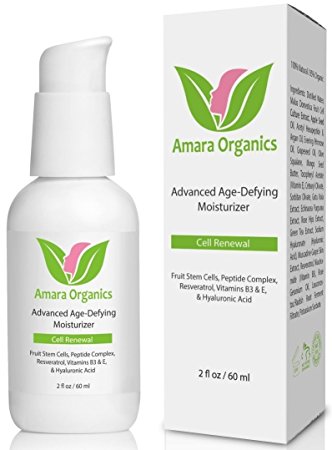 6. Amara Organics Anti Aging Face Cream Moisturizer