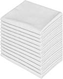 Utopia Bedding 12 Pillowcases - Brushed Microfiber Pillow Cover - Queen White