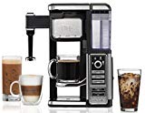 Ninja Single-Serve, Pod-Free Coffee Maker Bar with Hot and Iced Coffee, Auto-iQ, Built-In Milk Frother, 5 Brew Styles, and Water Reservoir (CF112)