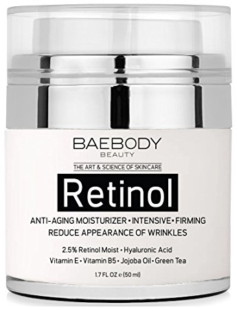 10. Baebody Retinol Moisturizer Cream for Face and Eye area