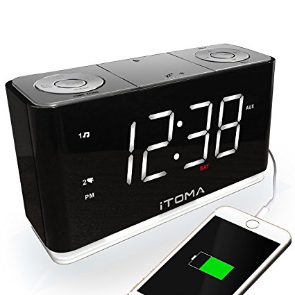 3. iTOMA Alarm Clock Radio