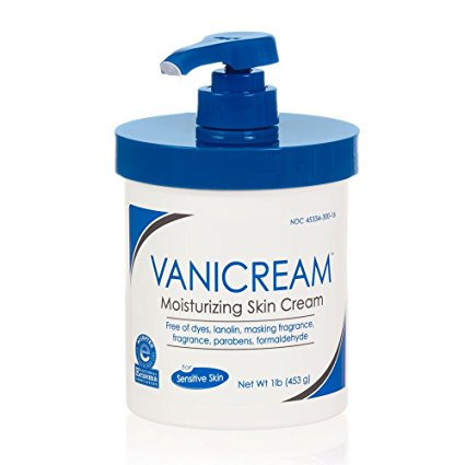 9. Vanicream Skin Cream With Pump Dispenser