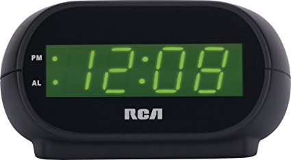 2. RCA Digital Alarm Clock with Night Light