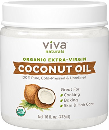 6. Viva Naturals Organic Extra Virgin Coconut Oil