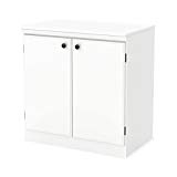 South Shore Morgan 2-Door Storage Cabinet, Pure White