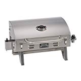 Smoke Hollow 205 Stainless Steel TableTop Propane Gas Grill, Perfect for tailgating,camping or any outdoor event
