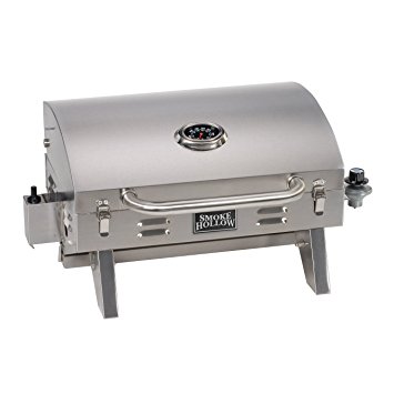 3. Smoke Hollow 205 Stainless Steel TableTop Propane Gas Grill