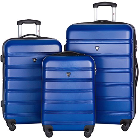 5. Merax Travelhouse Luggage Set 3 Piece