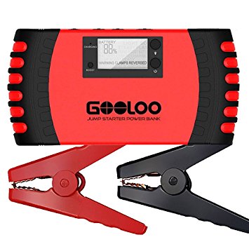 9. GOOLOO 800A Peak 18000mAh Car Jump Starter