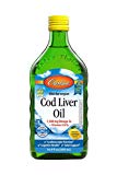 Carlson Labs, Cod Liver Oil Lemon, 16.9 Fl Oz