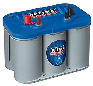 1. Optima Batteries 8016-103 D34M BlueTop Starting and Deep Cycle Marine Battery