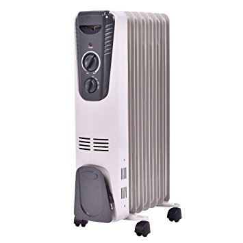 10. Tangkula Electric Oil Filled Radiator Heater