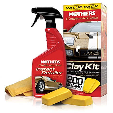 1. Mothers 07240 California Gold Clay Bar System