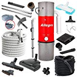 Allegro MU4500 Champion - 6,000 Square Foot Home Central Vacuum System 30 Foot Electric Hose