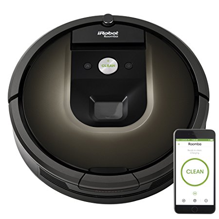 7. iRobot Roomba 980 Robot Vacuum with Wi-Fi Connectivity