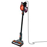 Shark Rocket Ultra-Light Corded Bagless Vacuum for Carpet and Hard Floor Cleaning with Swivel Steering and Car Detail Set (HV302), Gray/Orange