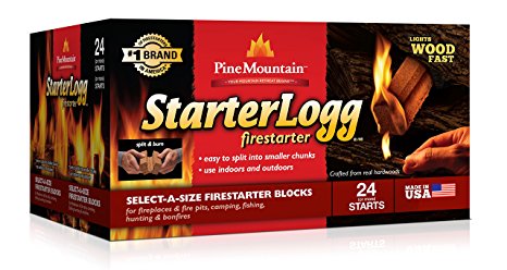 6. Pine Mountain Firestarters StarterLogg Firestarting Blocks