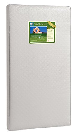 2. Sealy Soybean Foam-Core Infant/Toddler Crib Mattress