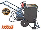 Hotbox 10 2-in-1 Asphalt Melter Applicator Holds 10 Gallons of Hot Rubberized Crack Sealant