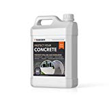 ToughCrete Concrete Sealer - 1 Gallon (Covers 600SqFt) - The #1 Sealant for Driveways, Garage Floors, Sidewalks, Patios, and Other Cocrete Surfaces