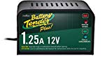 Battery Tender Plus 021-0128, 1.25 Amp Battery Charger is a Smart Charger, it will Fully Charge and Maintain a Battery at Proper Storage Voltage without the Damaging Effects Caused by Trickle Chargers