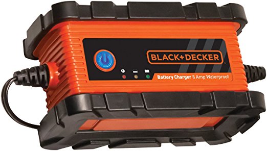 6. BLACK+DECKER BC6BDW 6 Amp Waterproof Battery Charger / Maintainer