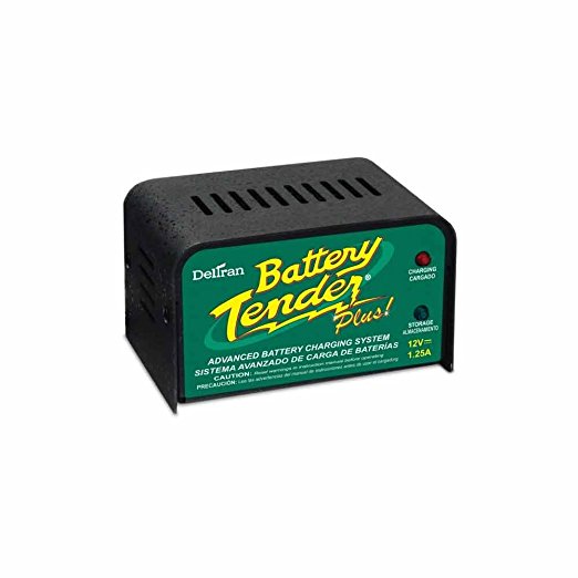 2. Battery Tender Plus 021-0128, 1.25 Amp Battery Charger