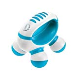 Homedics PM-50 Hand Held Mini Massager with Hand Grip, Battery Operated