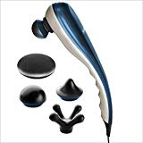 Wahl Deep Tissue Percussion Therapeutic Handheld Massager - Blue - Has Variable Intensity to Releive Pain in the Back, Neck, Shoulders, & Muscles - The Brand Used By Professionals - 4290-300