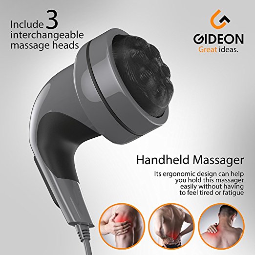 9. Gideon Handheld Vibrating Percussion Massager