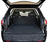 Arf Pets Cargo Liner Cover for SUVs and Cars, Waterproof Material, Non Slip Backing, Extra Bumper Flap Protector, Large Size - Universal Fit