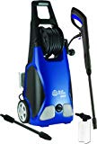 AR Blue Clean AR383 1,900 PSI Electric Pressure Washer, Nozzles, Spray Gun, Wand, Detergent Bottle & Hose