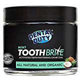 Natural Teeth Whitening Charcoal Powder - Made in USA - with Organic Coconut Activated Charcoal for Stronger Healthy Whiter Teeth. No need for Strips, Kits or Gel.