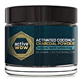 Active Wow Teeth Whitening Charcoal Powder Natural