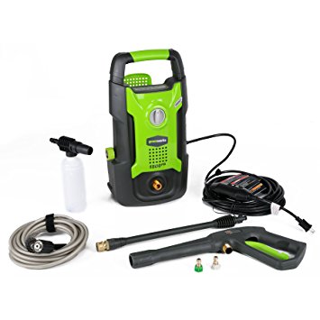 3. GreenWorks GPW1501 13 amp 1500 PSI 1.2 GPM Electric Pressure Washer