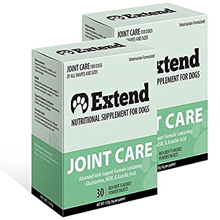 9. Extend Joint Care Natural Glucosamine with MSM for Dogs