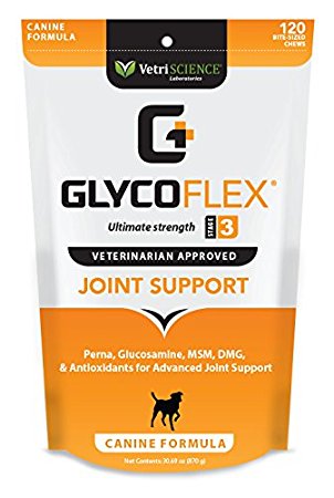 3. Vetri-Science Laboratories Glyco-Flex III Bite-Sized Dog Chews