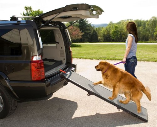 1. Pet Gear Tri-Fold Ramp 71 inch Extra Wide Pet Ramp